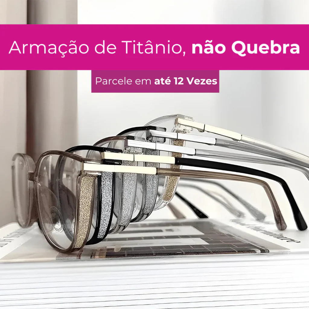 Pague 1 Leve 2 | Óculos Multifocal iBérica Life [Se Adapta Ao Seu Grau] + Brinde Capinha